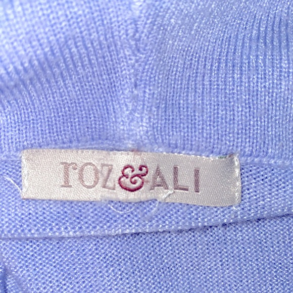 LAVENDER COWL NECK SWEATER XXL - Picture 5 of 5